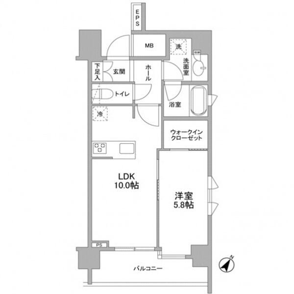 間取り図(反転)