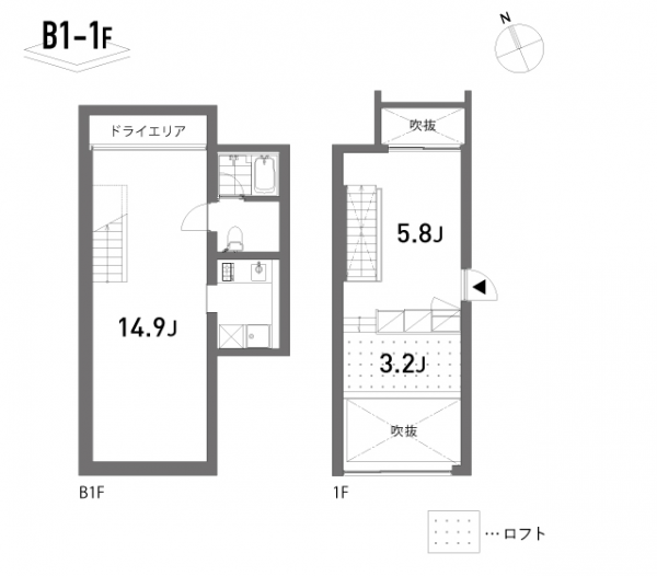 Clavier(クラヴィア) 新宿区早稲田鶴巻町 礼金無料 デザイナーズ