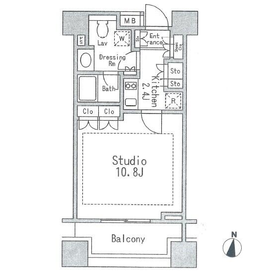 間取り図（反転タイプ）