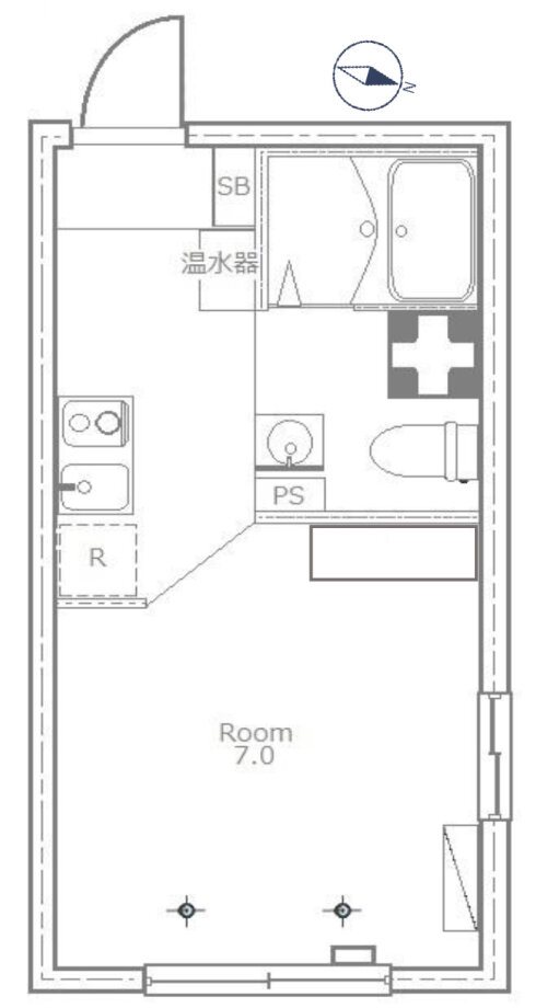 たすきCRASSO都立大学　間取り